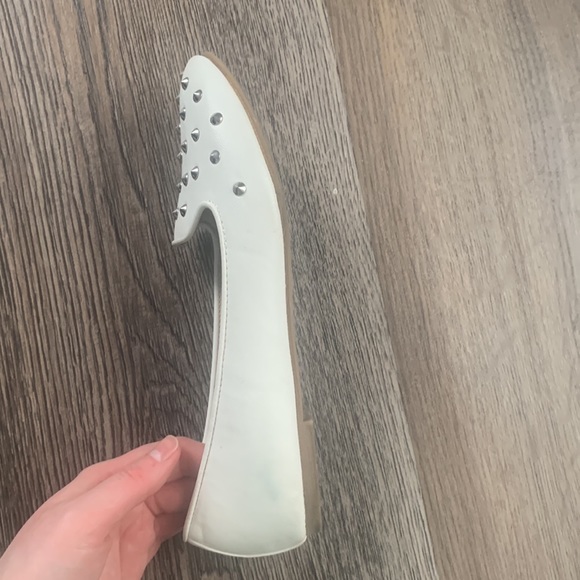 Also Kaeli Spiked Smoking Flats - Picture 8 of 15